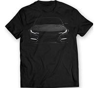 Race Car JDM Civic Type R 2016 T-Shirt 100% Cotton, Medium, Negro