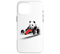 Race Car Panda Awesome Drifting Animal tee and Gear Presents Carcasa para iPhone 16 Pro MAX