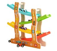 Race Car Set, Gliding Racing Car Toy, 4-Layer Kids Track, Boys and Girls Toy, Racing Car Set, Cognitive Development Track for Cognitive Development, Fun Racing for Boys and Girls