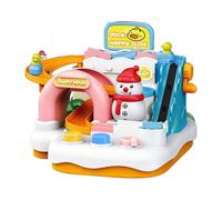 Race Car Track - Educational Vehicle Playset Toy, Interactive Racing Track for Kids' Early Learning & Fun, ABS Construction with Bright Colors, Engaging for Boys, Girls, Children