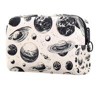 Race Cars on Bright The Racing Track - Bolsa de maquillaje pequeña para mujer, bolsa de almacenamiento de cosméticos con cremallera, bolsa organizadora de accesorios de belleza, Multicolor 04
