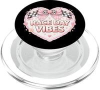 Race Day Vibes - Arco de Coqueta a Cuadros para Mujer y niña PopSockets PopGrip para MagSafe