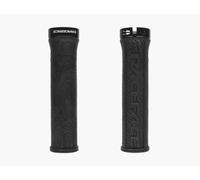 RACE_FACE 948-00-001-06 Puños Chester 30mm-Negro/Plata, Unisex-Adult, Other, One