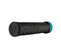 Race Face Getta Grips Agarres, Unisex Adulto, Negro/Turquesa, 30 mm