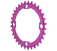 Race Face Individual Estrecho Ancho 1x MTB Cadena - 104mm Bcd 30t Morado