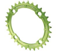 Race Face Individual Estrecho Ancho 1x MTB Cadena - 104mm Bcd 32t Verde