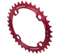 Race Face Individual Estrecho Ancho 1x MTB Cadena - 104mm Bcd 34t Rojo