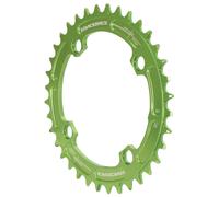 Race Face Individual Estrecho Ancho 1x MTB Cadena - 104mm Bcd 36t Verde