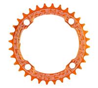 Race Face Plato Individual Estrecho Ancho 104x34 Naranja RNW104X34ORA, Unisex, 104 x 34T
