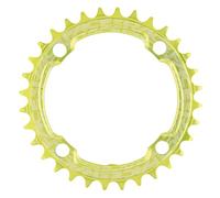 Race Face Individual Estrecho Ancho 1x MTB Cadena - 104mm Bcd 34t Verde