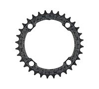 Race Face Plato Individual Estrecho Ancho 104x36 Negro 821973330730, Unisex Adulto, 104 x 36T