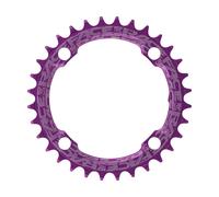 Race Face RNW104X32PUR - Plato para Pedales Unisex, Color Morado