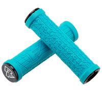 Race Face Puños de Agarre con Cierre de 30 mm, Color Turquesa AC990088, Unisex, Azul