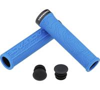 Race Face Puños Half Nelson Lock On azul one_size