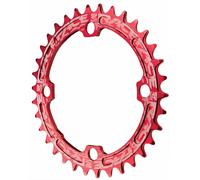 Race Face Simple Estrecho Ancho 1x MTB Cadena De Placa 104mm BCD 32t Rojo
