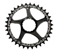 RACE_FACE Unisex-Adult Plateau Direct Mount-36t-noir Matte, Black, ONE Size