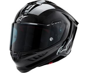 Race Helmet Alpinestars Supertech R10 - Casco integral de carbono, color negro, talla XL