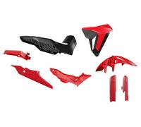 Race Tech Kit de plástico Transalp Revolution Gris/negro