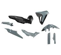 Race Tech Kit de plástico Transalp Revolution Verde/negro
