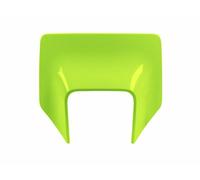 Race Tech Placa frontal amarilla fluorescente Husqvarna TE/FE, amarillo