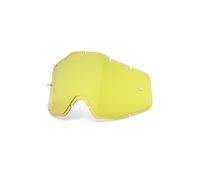 RACECRAFT/ACCURI/STRATA REPLACEMENT LENS INJECTED ANTI-FOG HD YELLOW