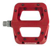 Raceface Chester Pequeño Plataforma Pedales Cuerpo: Nylon Eje : Cr-Mo 9/16" Rojo