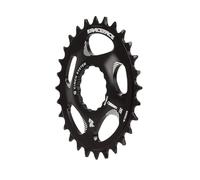 Race Face Narrow Wide 1X MTB Montaje Directo Cinch Corona Ovalada 28T Negra