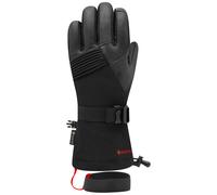 Racer - Guantes de esquí - Gtk Black Black de Softshell - Talla 7 - Negro Negro 7
