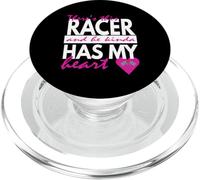 Racer Tiene mi corazón PopSockets PopGrip para MagSafe