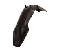 RACETECH Front Mudguard Husqvarna Replica Black - R-PAHSQNR0185
