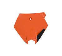 RACETECH Front Number Plate Ktm Replica Orange K - R-TBKTMAR0300