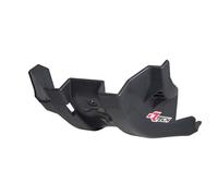 RACETECH Plastic Engine Skid Yamaha Fantic Replica Black-R-PMYZ0NR0125