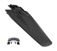 RACETECH Rear Mudguard Husqvarna Replica Black - R-PPHSQNR0023