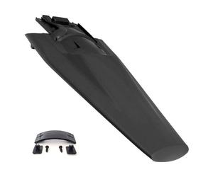 RACETECH Rear Mudguard Husqvarna Replica Black - R-PPHSQNR0023