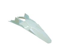 RACETECH Rear Mudguard Husqvarna Replica White - R-PPHSQBN0011