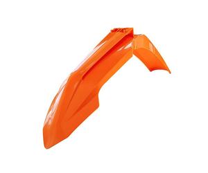 RACETECH Ventilated Front Mudguard Ktm Orange - R-PAKTMAR9923