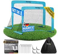 Racetex Set x 2 Porteria Futbol niños - Porterias de Futbol para niños