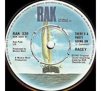 Racey - THERE'S A PARTY GOING ON 7 INCH (7" VINYL 45) UK RAK 1981