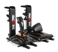 RACGTING Hotas Mount for Logitech X56,X52,X52 Pro, Throttle and Hotas Systems for Thrustmaster T Flight HOTAS,Thrustmaster T.16000M, Thrustmaster TCA,Hotas Desk Mount for The Flight Sim Game Joystick