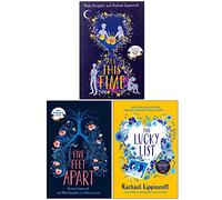 Rachael Lippincott 3 Books Collection Set (Five Feet Apart, All This Time & The Lucky List)