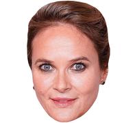 Rachel Blanchard (Hair Up) Big Head. Máscara más grande que la vida.
