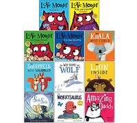 Rachel Bright Collection 11 Books Set (Love Monster, Last Chocolate, Perfect Present, Scary Something, Koala Who Could, Squirrels Who Squabbled, Way Home For Wolf, Lion Inside, Side by Side and More)
