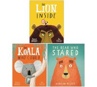 Rachel Bright Collection 3 Books Set (The Lion Inside, The Worrysaurus, The Way Home For Wolf)