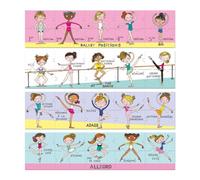 Rachel Ellen Ballet Class - Rompecabezas de 80 piezas para niños