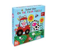 Rachel Ellen On The Farm Design - Rompecabezas de 80 piezas para niños, idea de regalo