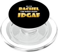 Rachel Joke Idgaf Meme Cute Halloween Costume For Rachels PopSockets PopGrip para MagSafe