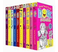 Rachel Renee Russell Dork Diaries 10 Books Slipcase Collection Pack Set