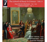 Rachel Talitman - L'École de la Harpe en France Vol.4 : Oeuvres de Hermann & Foignet