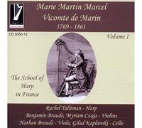 Rachel Talitman – The School Of Harp In France - Marie Martin Marcel Vicomte De Marin – CD