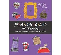 Rachel's Notebook-The one where Rachel writes: Purple door, lined writing composition notebook